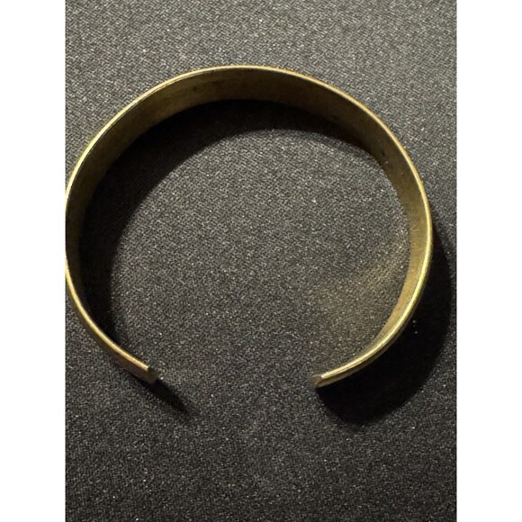 Copper and Brass Cuff Bracelet - Picture 3 of 4